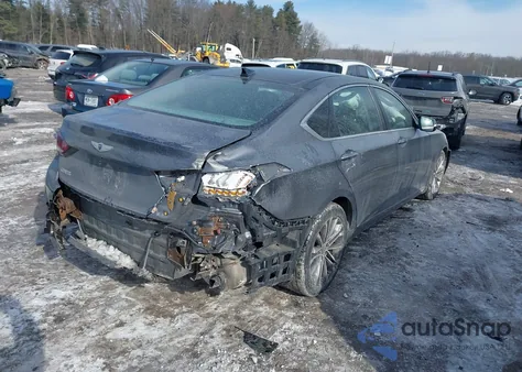 2015 Hyundai Genesis 3.8 z USA, uszkodzony, nr VIN KMHGN4JE0FU018688